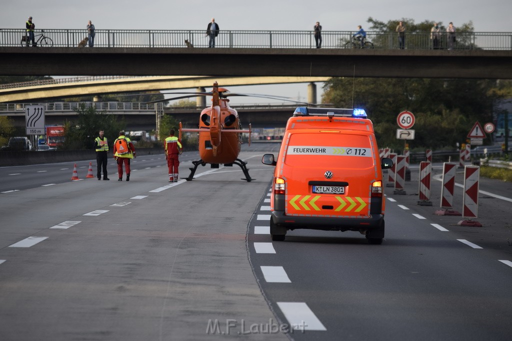 VU mehrere PKW A 3 Rich Oberhausen Hoehe AK Koeln Ost P083.JPG - Miklos Laubert